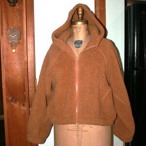 LAST CHANCE - Wild Fable Faux Fur / Sherpa Zip-Up Hoodie